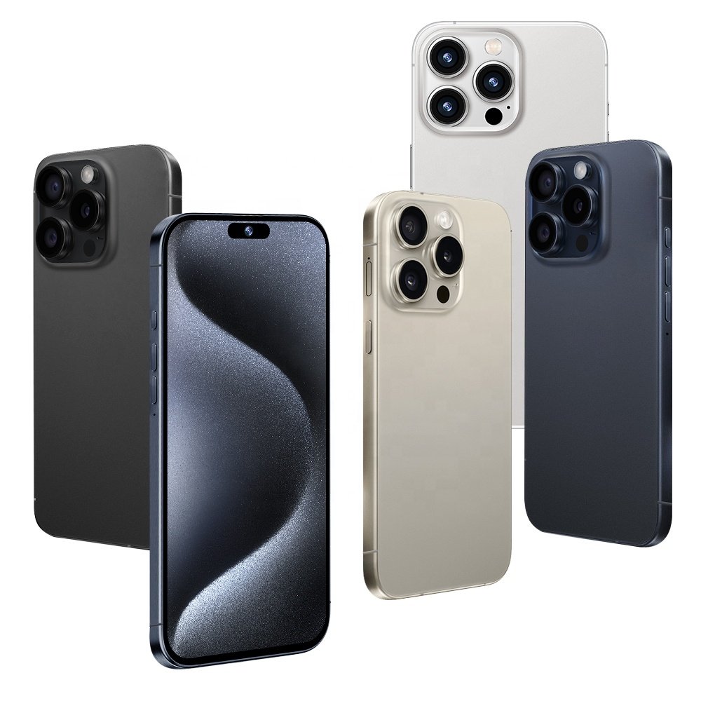 Original i15 phone 15 pro max neuf 6.7 inch 12GB + 512Gb Clone IOS smartphone 8-core celulares 15 pro max unlocked mobile phone